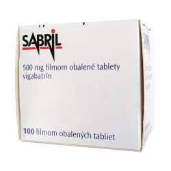 Сабрил (Вигабатрин) таблетки 500мг №100 (100 таблеток) в Ставрополе и области фото